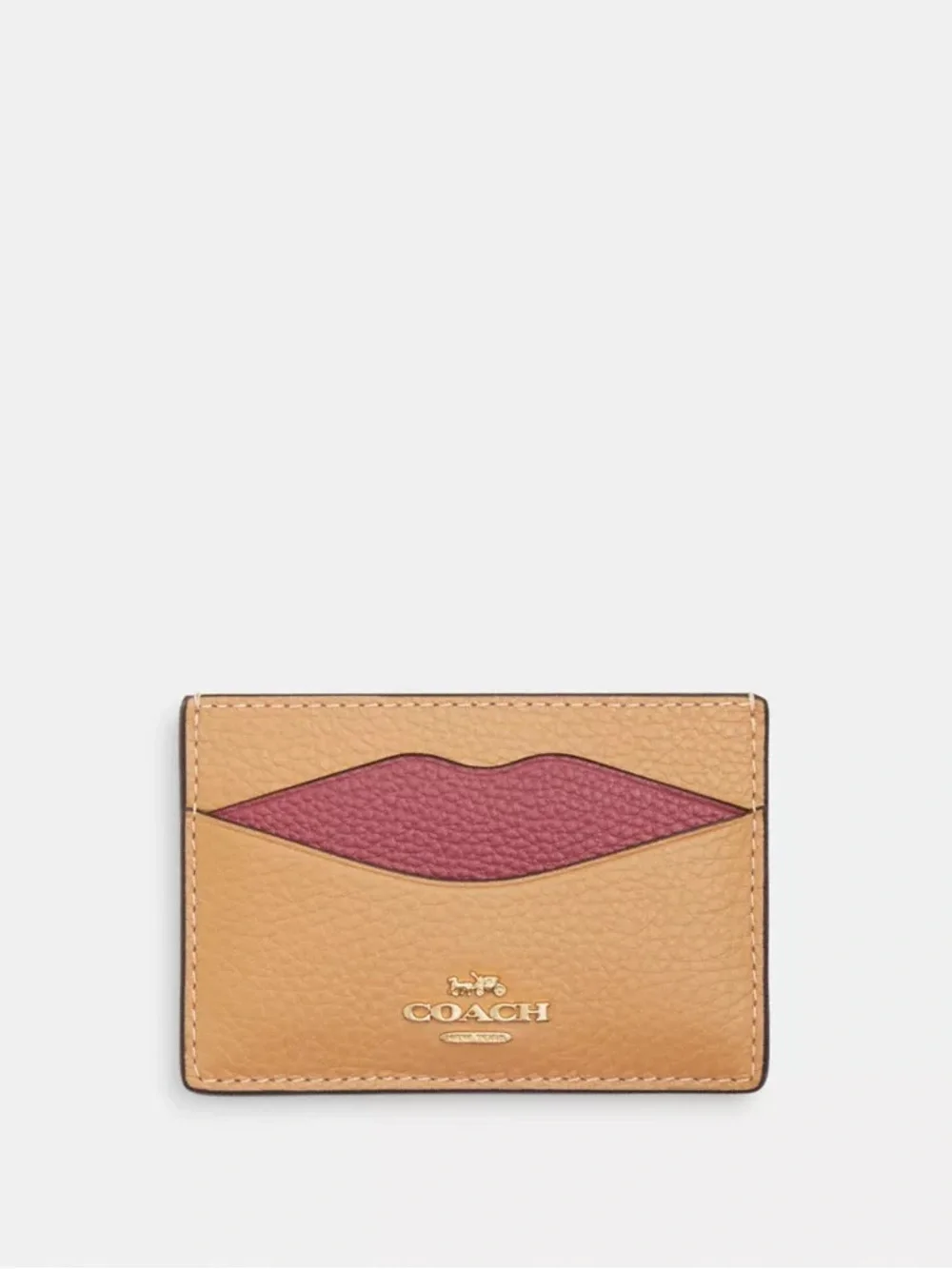 Coach Lip Card Case - Picture 1 of 6